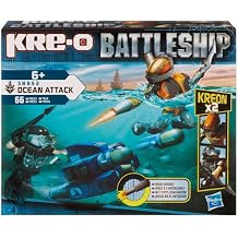 Hasbro Kre-o Battleship Ocean Attack Building and Construction Playset