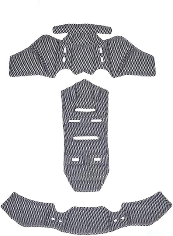 1 Set Sponge Helmet Padding Kit for Bell Rogue, Head Protection Liner,Breathable and Removable Inner Padding, Soft and Comfortable for All Season Use,Grey