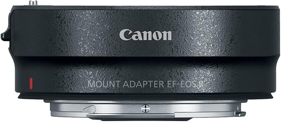 Canon Mount Adapter EF-EOS R, Black | Allows -S Lens Compatibility with the R CameraExterior