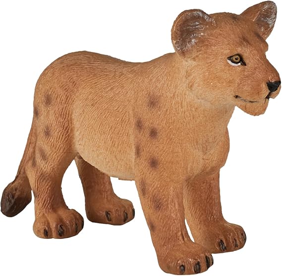 MOJO - Lion Cub | Hand-Painted Toy Figure | Wildlife Collection | True to Life & Highly Detailed | Designed in UK