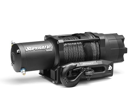 SuperATV 6000 Lb. Black Ops Winch Kit