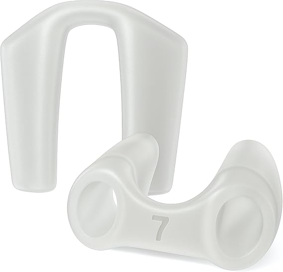 Nostril Retainer Short Model | Nostril Retainer Rhinoplasty | Nasal Retainer Rhinoplasty & Nose Splint for Rhinoplasty Recovery | 100% High Grade Silicone | Nose Retainer Size (6)