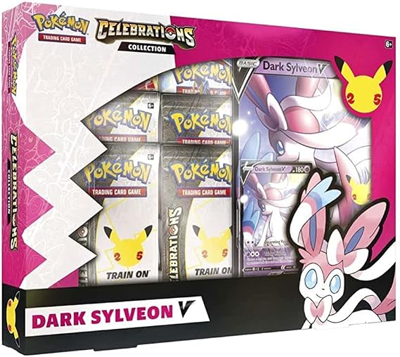 Pokemon TCG: Celebrations Dark Sylveon V Collections Booster Box
