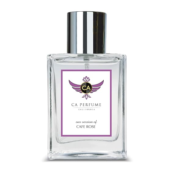 CA Perfume Impression of Cafe Rose for Women and Men Long Lasting Unisex Fragrance Eau De Parfum 1.7 Fl Oz 50ml
