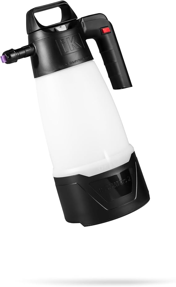 Adams x Ik eFoam Pro 2 - Electric Foam Sprayer for Car Wash, Auto Detailing, Wheel & Tire Cleaning - Hoseless & Pump Free Cleaner for Cars, Trucks, RV & Motorcycles