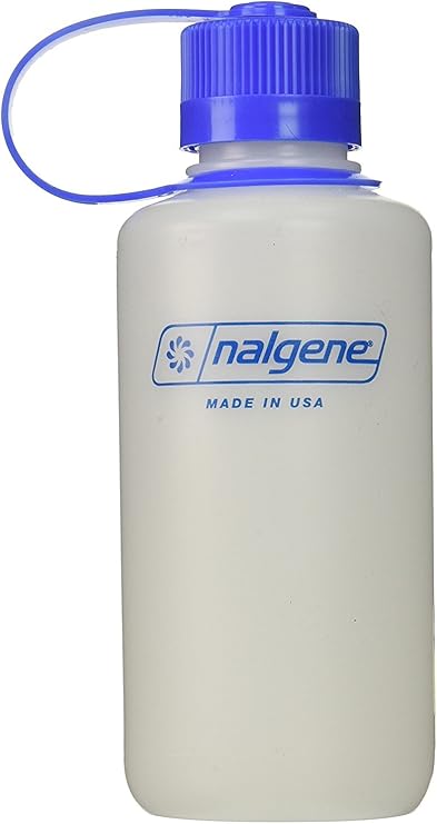 Nalgene HDPE Narrow Mouth BPA-Free Water Bottle, 16 oz