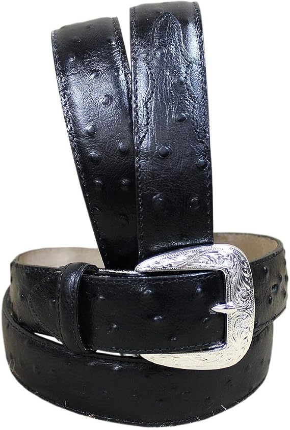 Leegin Leather Products Men's Tony Lama Ostrich Dress Belt
