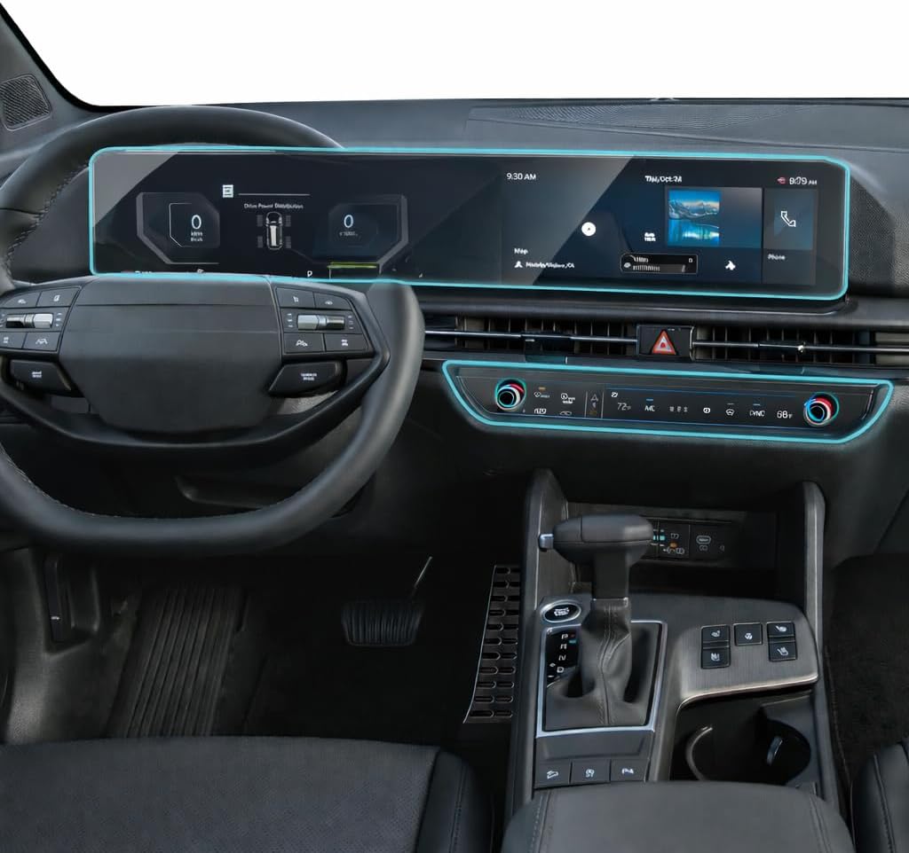 Kia Sportage Cool Donanım Navigasyon ve Klima Uyumlu 9H Nano Ekran Koruyucu 2’li Set 2025