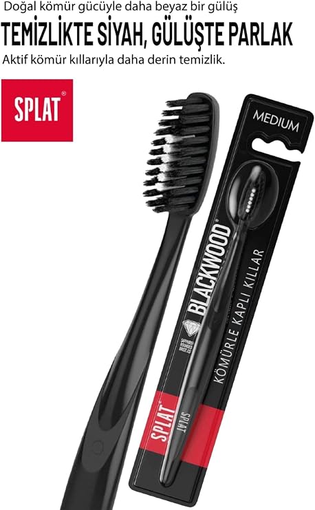 SPLAT Blackwood Diş Fırçası Medium