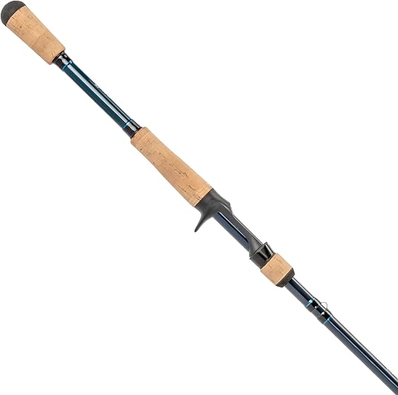 Lews LFS Casting Fishing Rod, 7-Foot, 1-Piece Rod with Medium-Light Power and Fast Action, LFS-X3 Blank, Cork Split-Grip, Fuji Concept O Guides