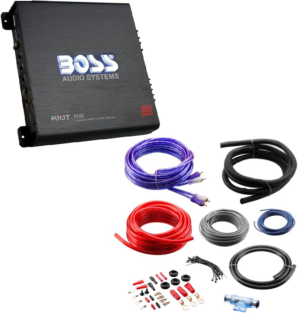 BOSS Audio Systems 2-Channel Amplifier  Wiring Kit