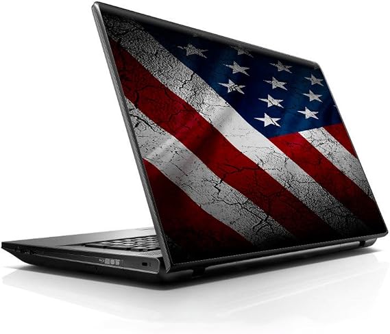 15 15.6 inch Laptop Notebook Skin vinyl Sticker Cover Decal Fits 13.3" 14" 15.6" 16" HP Lenovo Apple Mac Dell Compaq Asus Acer/American Flag distressed