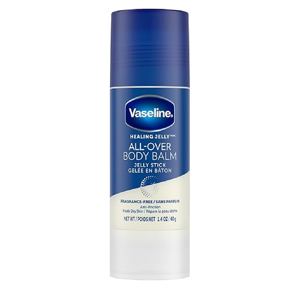 Vaseline, Body Balm Stick For Dry Skin Relief Targeted Healing for HardtoReach Spots, unscented, 1.41 Ounce