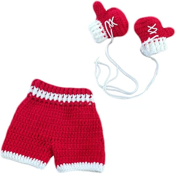 Zeroest Newborn Photography Prop Baby Boy Girl Boxer Outfits