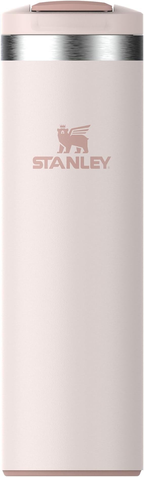 STANLEY The Transit FlipTop Mug Termos 0.47 Litre - Pembe Kuvars (Rose Quartz) | Paslanmaz Çelik