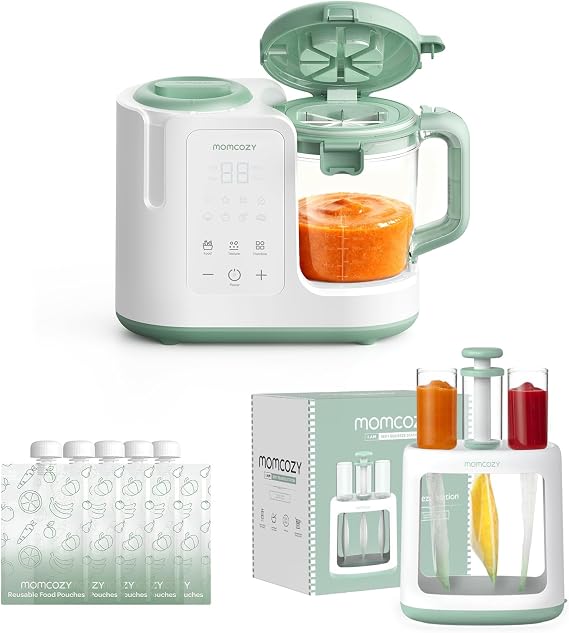 Momcozy Baby Food Maker & Squeeze station