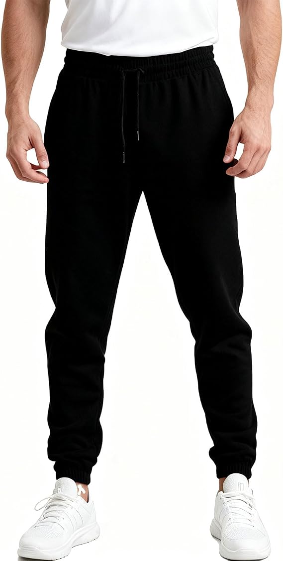 Men's Sweatpants Workout Joggers Gym Pants for Men Casual Lounge Track Pants with Pockets