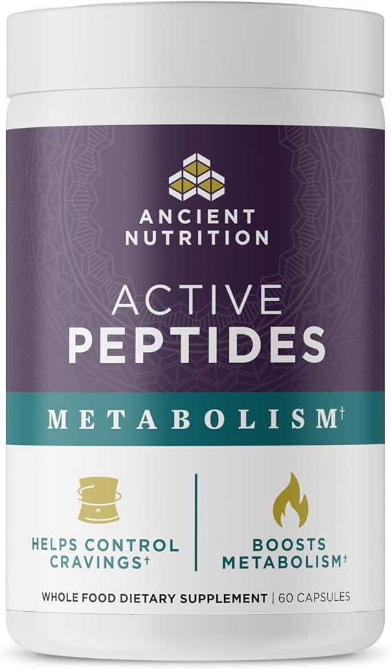 Ancient Nutrition Active Peptides Metabolism Capsules