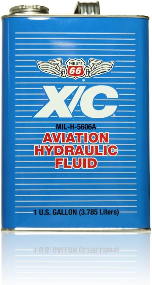 Phillips 66 X/C 5606A Aviation Hydaulic Fluid - 1 gal Bottle