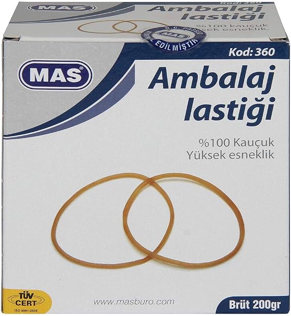 Mas Midi Paket Lastik, 200 gr