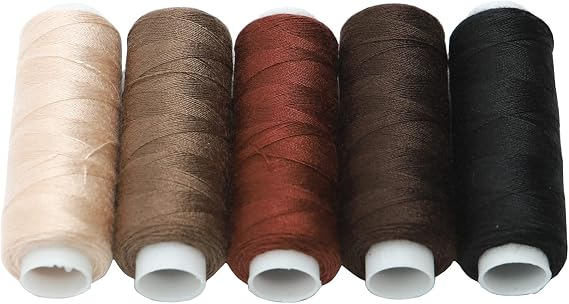200 Meters/Spool Sewing Threads Kits Spools Polyester Thread Quilting Thread Assortment for Hand Machine Sewing Embroidery