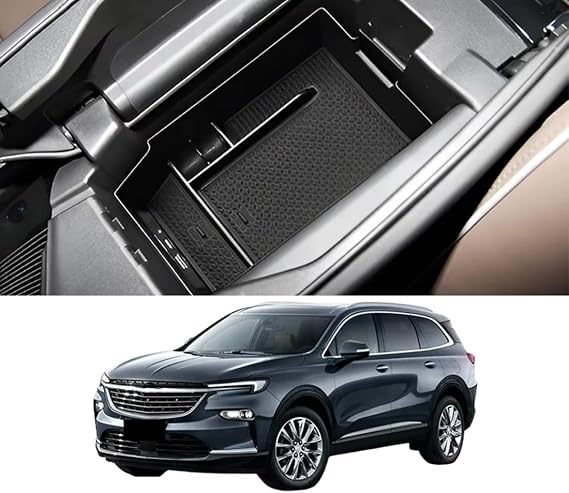 Fit for Buick Enclave 2020-2025,Armrest Storage Box,Center Console Tray Accessories,Organizer Case Center Console,Armrest Box Tray Center Console,Car Supplies