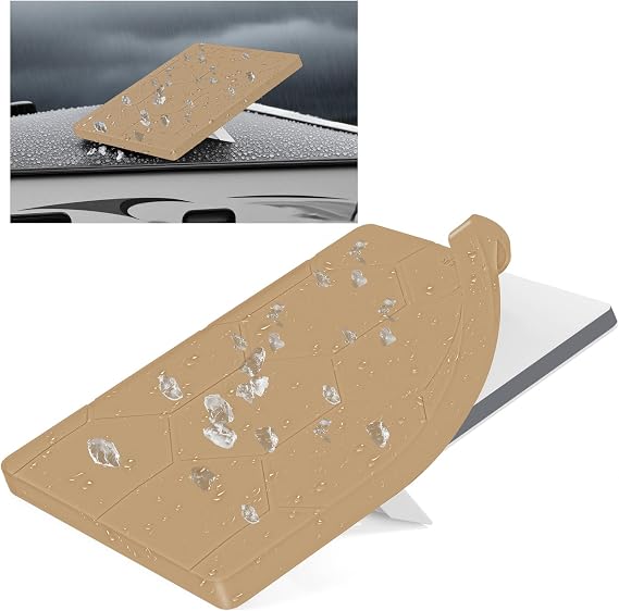 Starlink Mini Protective Cover Case Hailproof Liquid Silicone Protective Case for Starlink Dish Starlink Mini Accessories Waterproof Shockproof Portable for Outdoor Camping, Coyote Tan