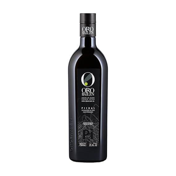 Oro Bailen Reserva Familiar Picual 2020 Harvest - 0.75 Liter / 25.4 Ounce - Spanish Extra Virgin Olive Oil from Jaen, Andalusia