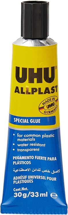 Uhu All Plast-plastic.