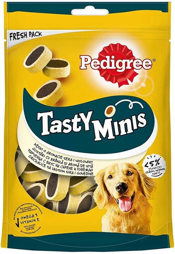 Pedigree Tasty Minis Dog Reward Food 140 G