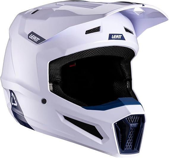 Leatt Moto 2.5 Helmet | Premium Safety Value | L White
