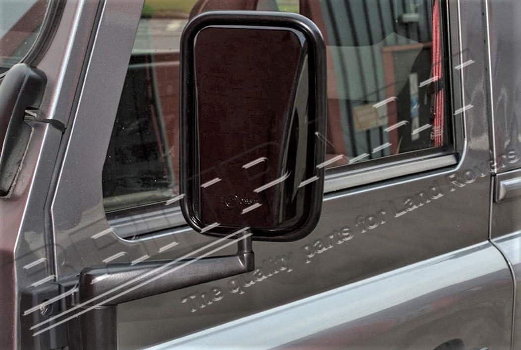 Allmakes Mirror Head No Arm In Gloss Black Compatible With Land Rover Defender 90110, Part # Da6892  Ga6892