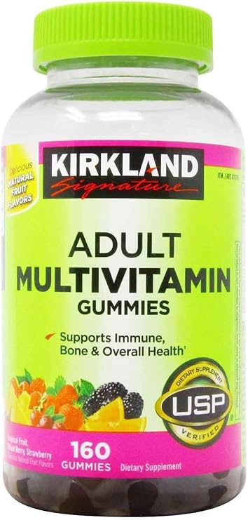 Kirkland Signature Adult Multivitamin, 320 Gummies, 1count