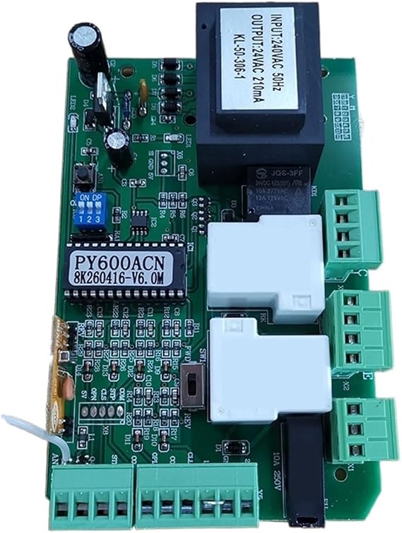 Electric Gate Operators AC Motor Control Board PCB Controller Circuit Board Electronic Card for Sliding Gate Opener for Private Houses, Business Communitie(Kit 3)