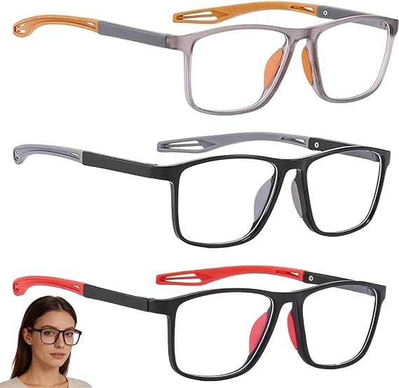 3 Pairs Bifocal Reading Glasses, Varifocal Glasses Women