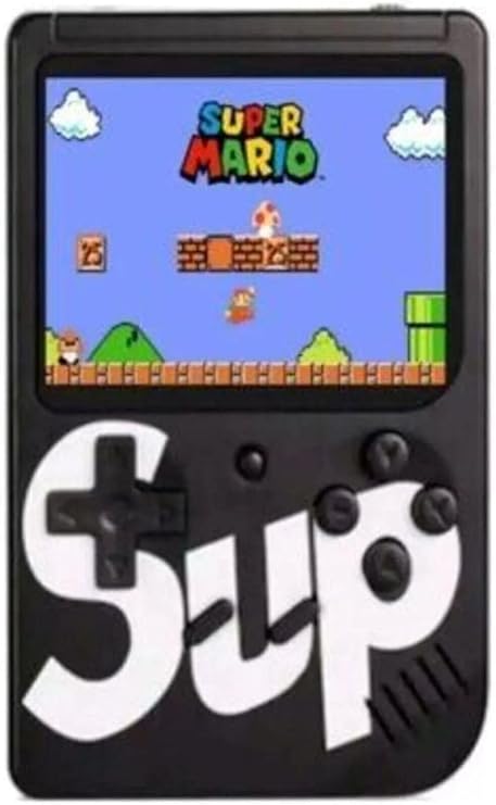 Bilger Sup 400 Games 3" Mini Arcade Retro Game Nostalgia Games, Black, bilger452