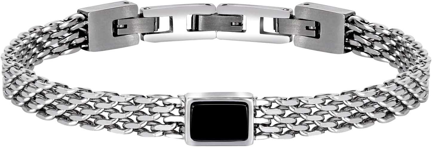 Stainless Steel Bracelet Adjustable Classic Style Design
