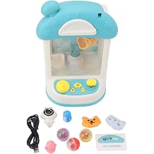 Chrees Mini Doll Grabber Toy, Electric Doll Grabber Game with Light and Music for Kids, Improve Eye Hand Coordination and Fine Motor Skills (Style 1)