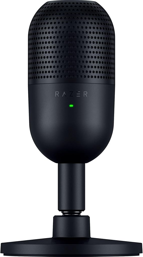 Razer Seiren V3 Mini USB Microphone, Supercardioid Condenser Mic, Black