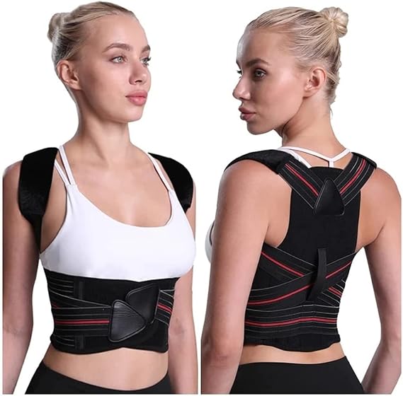 Posture Corrector Women Men Kids, Invisible Back Straighter Posture Corrector, Improve Posture Pain Relief for Neck, Back, Shoulders Back Posture,Xx-large,Xx-large
