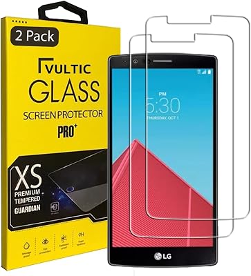 LG G4 Screen Protector Tempered Glass [Case Friendly] Film Cover for LG G4 [2 Pack]
