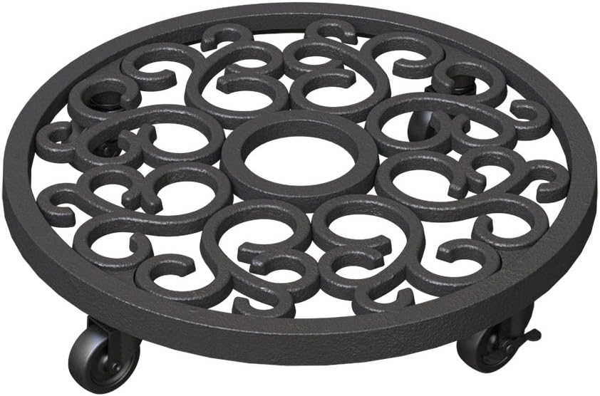 12 Cast Iron Plnt Caddy