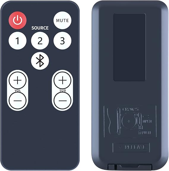 Replacement Surroundbar Remote Control for Polk Audio Sound Bar RE15031 5000 3000 6500BT 6000 2000 4000 9000 SB5000IHT ONE Step IHT3000