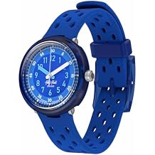 Flik Flak Boy Kids Watch Biosourced Quartz Waterproof Fizz in Blue