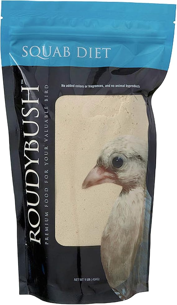 RoudyBush Squab Diet Crop Milk Replacement for Doves & Pigeons, 1 lb