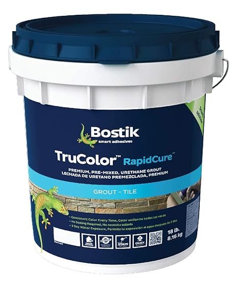 Bostik TruColor RapidCure Grout (9lbs, H168 Silver Bullet)
