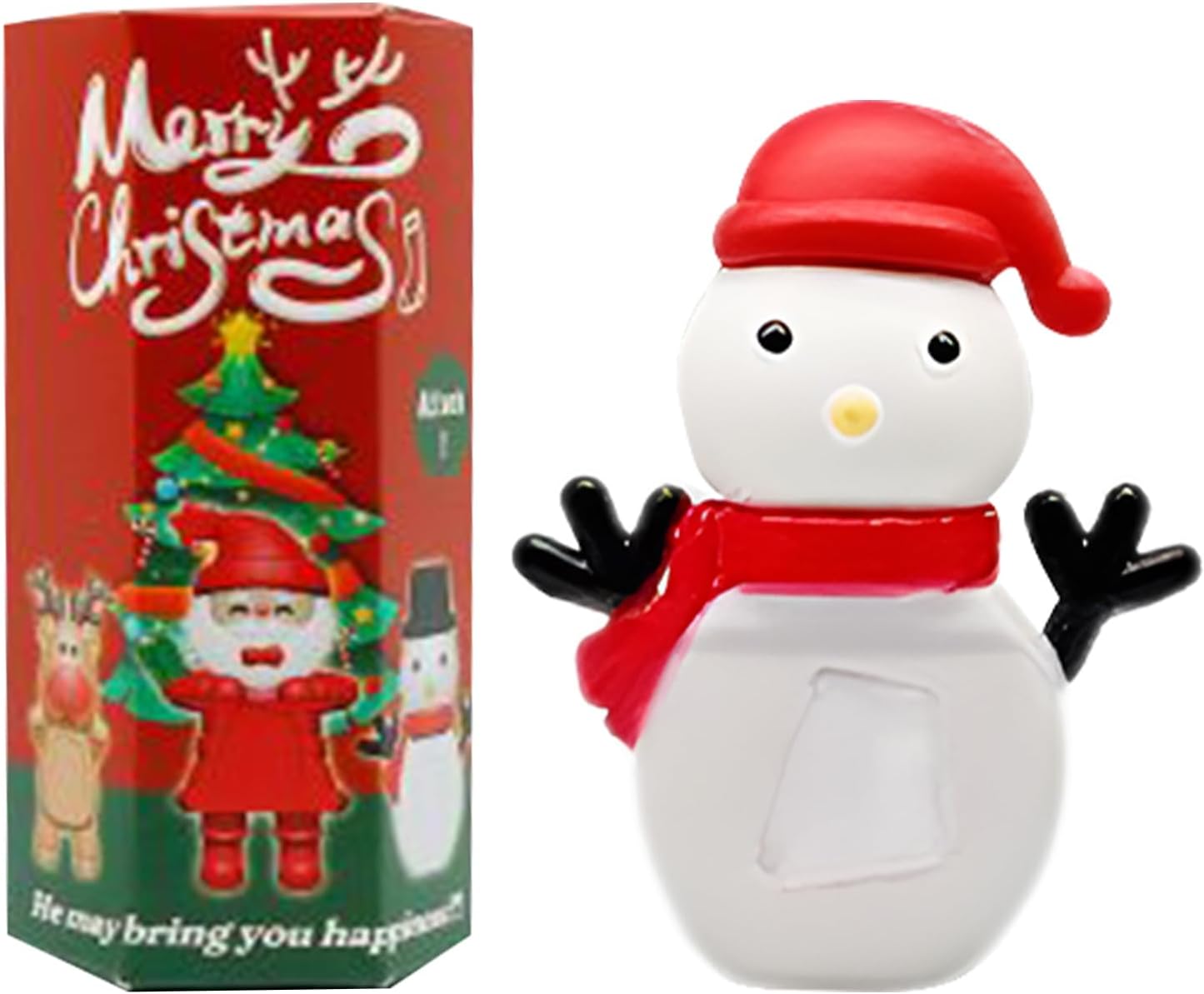 Christmas Figurine Indoor | Christmas Mini Figures - Miniature Statue Collectible Toys for Party Favors Table Winter Holiday Home New Year Indoor