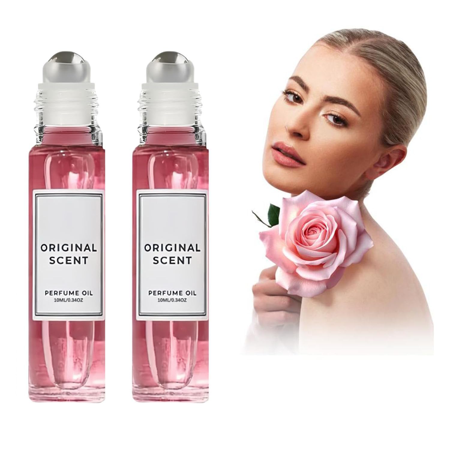 Pheromone Perfume, Perfume Venom Flavor, Lunex Phero Perfume, Enhanced Scents Pheromone Perfume, Long Lasting Pheromone Roll-On Perfume for Women 2PCS