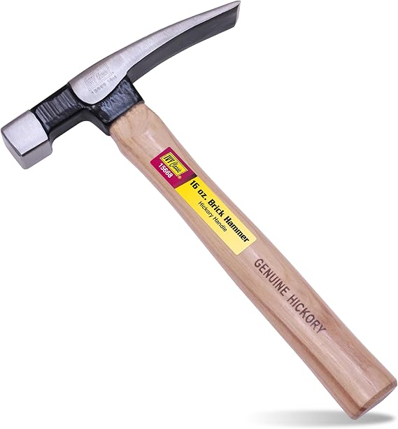 IVY Classic 15668 16 oz. Brick Hammer with Hickory Wood Handle