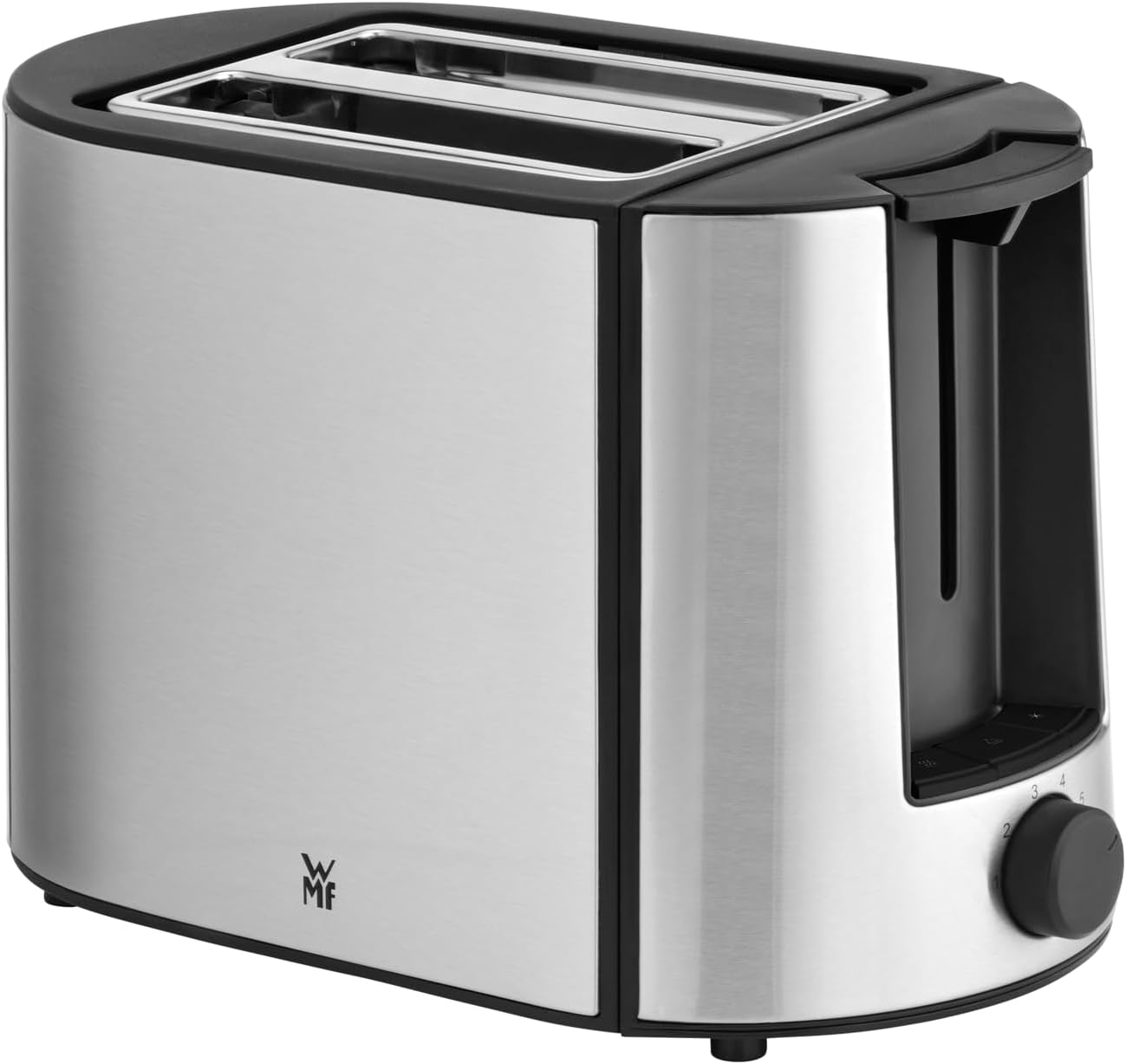 WMF Bueno Steel 2 Chamber 6 Heat Adjustable Silver Toaster 870 W